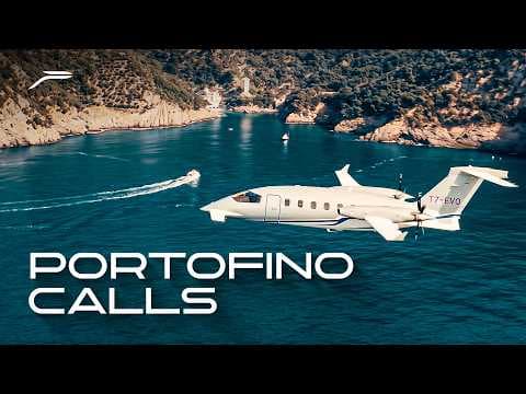 Portofino Calls | The Piaggio P.180